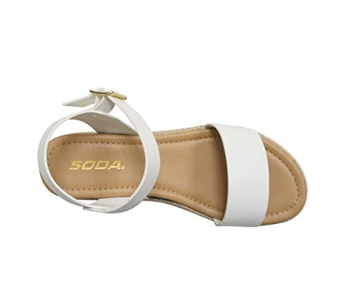 Womens Casual Espadrilles with Trim Flatform Studded Wedge