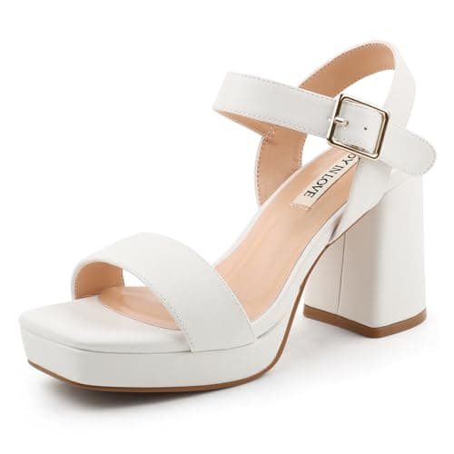 Chunky Platform High Heels for Women