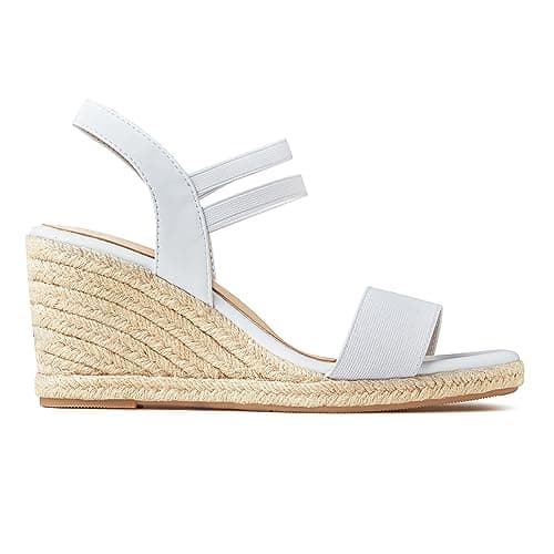 Women's Espadrille Platform Sandals with Ankle Straps