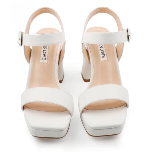 Chunky Platform High Heels for Women