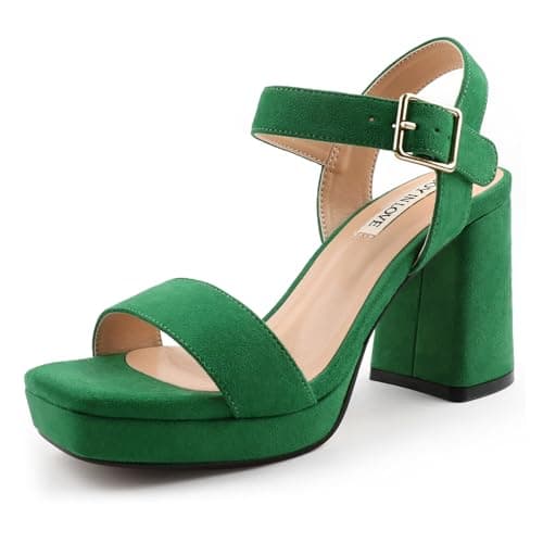 Chunky Platform High Heels for Women