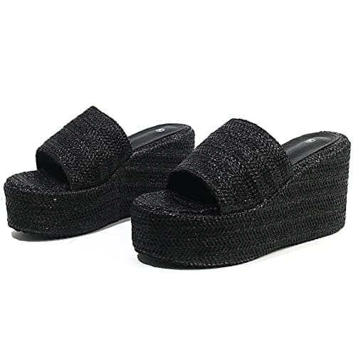 Women's Espadrille Wedge Platform Sandals