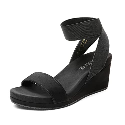 DREAM PAIRS Women's Platform Wedge Sandals