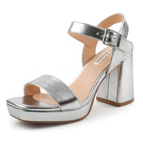 Chunky Platform High Heels for Women
