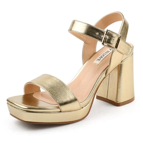Chunky Platform High Heels for Women