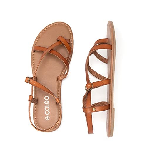 Colgo Women's Adjustable Casual Fisherman Sandals