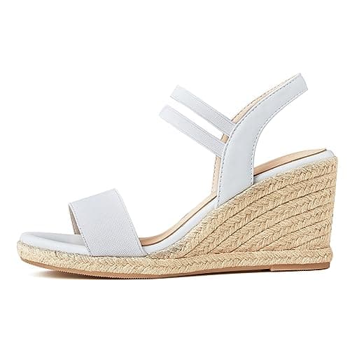 Women's Espadrille Platform Sandals with Ankle Straps