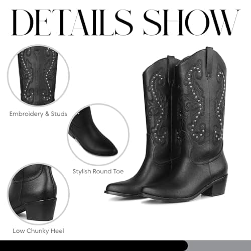 Modern Ladies Western Cowgirl Boots