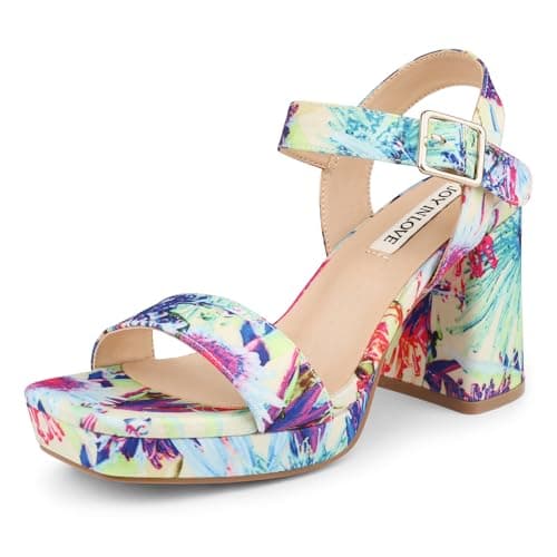 Chunky Platform High Heels for Women