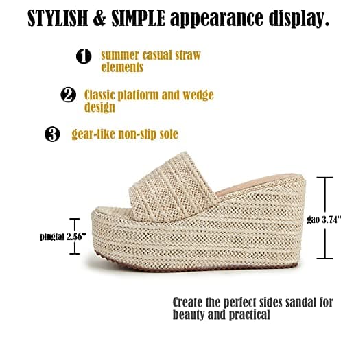 Women's Espadrilles Wedge Sandals