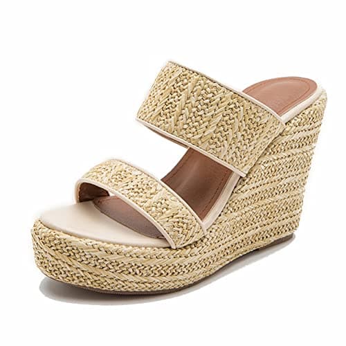 Women's Espadrille Wedge Platform Sandals