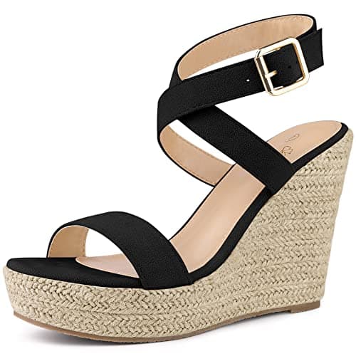 Perphy Crisscross Espadrille Sandals for Women