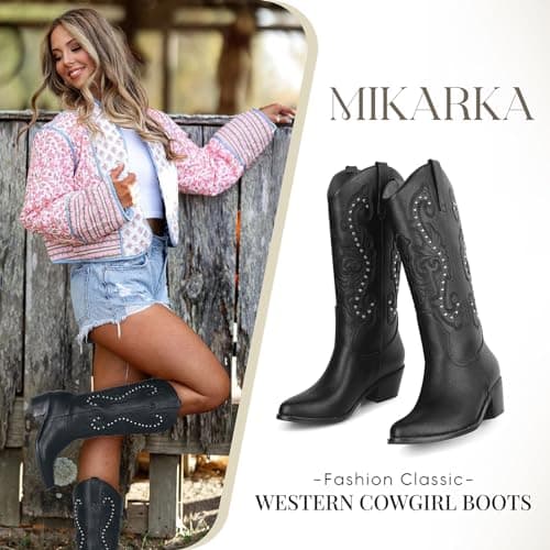 Modern Ladies Western Cowgirl Boots