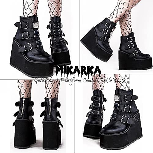 Wedge Platform Ankle Boots for Women