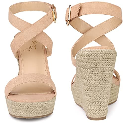 Perphy Crisscross Espadrille Sandals for Women
