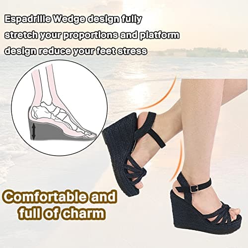 Women's Platform Ankle Strap Sandals