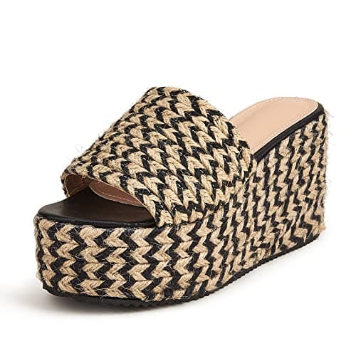 Women's Espadrille Wedge Platform Sandals
