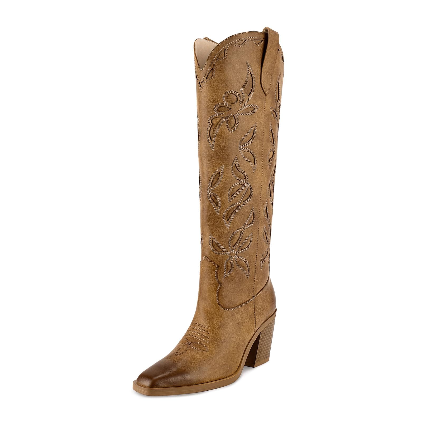 Women's Chunky Heel Western Boots