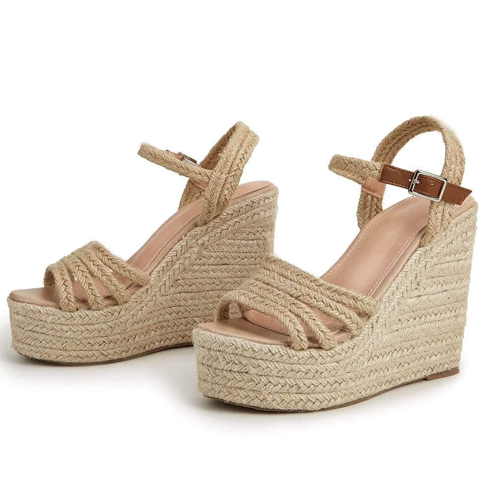 Mikarka Women's Espadrille Wedge Sandals